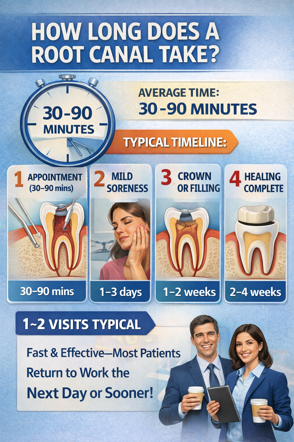 how long does a root canal take