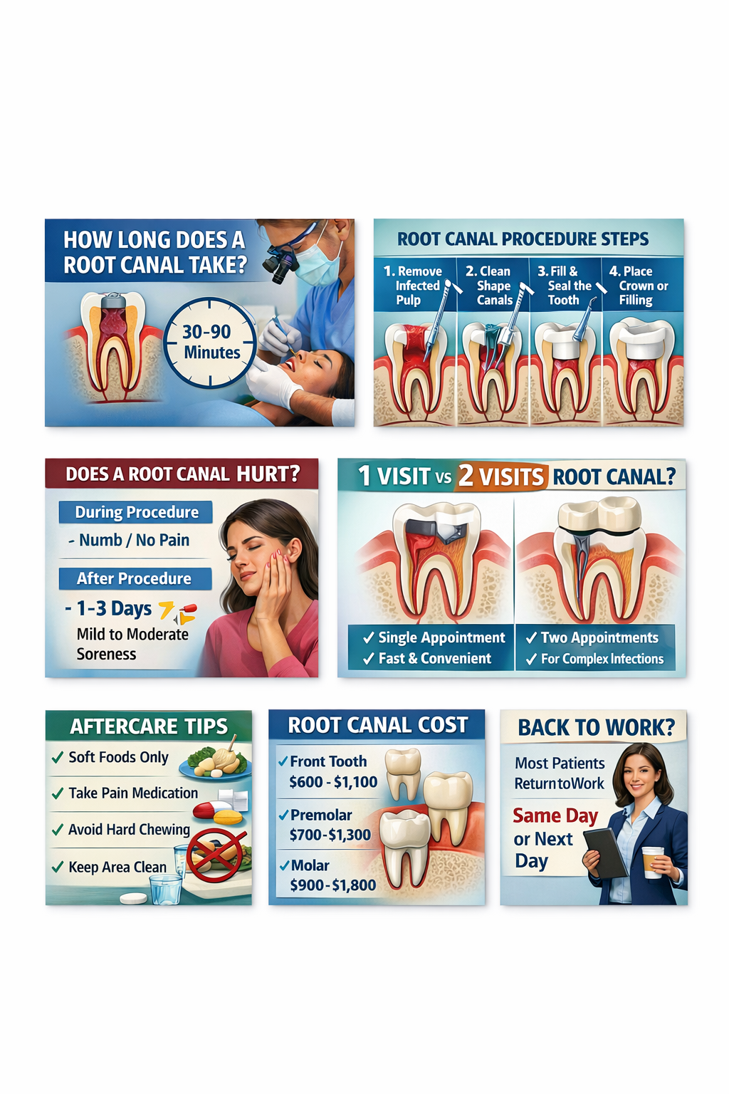 how long does a root canal take